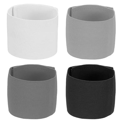 Soccer Captain Armband, Elastic Wrist Arm Bands Adjustable Player Team Leader Anti-Slip Badge Sports Accessories-Fit - color: Classic Color