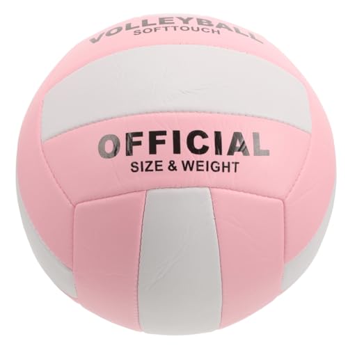 BESPORTBLE Soft Indoor Volleyball Standard Pu Material for Training and Competition Vibrant Colors for Enhanced Visibility for Gym and Indoor Sports