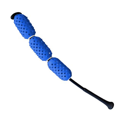 Aero Swing Baseball & Softball Swing Trainer – Air Resistance Bat Speed Trainer, Improves Swing Speed Up to 20 MPH, Batting Aid for Youth & Adults, On-Deck Warm-Up Bat - color: All Blue, size: AERO-BAT Pro