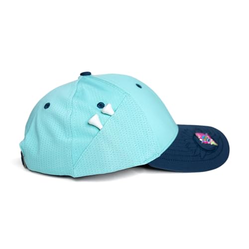 Ladies Adjustable Hats - Tee Holder with Tees & Bill Magnet with Ball Marker - 100% Custom Made - color: Lady Blue, style: Offset