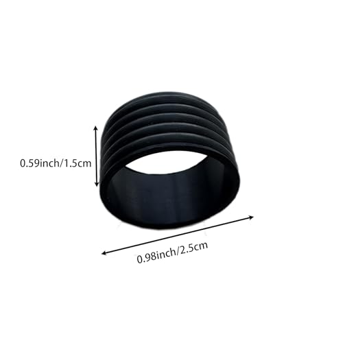 12 Colors Silicone Tennis Racket Handle Grip Ring