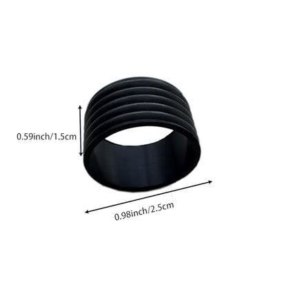 12 Colors Silicone Tennis Racket Handle Grip Ring
