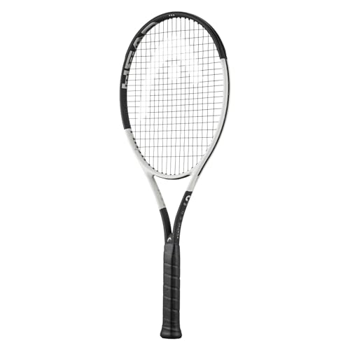 HEAD Auxetic 2.0 Speed Pro Tennis Racquet - Strung Mid Tension with Velocity 16 Gauge (4 1/4" Grip)