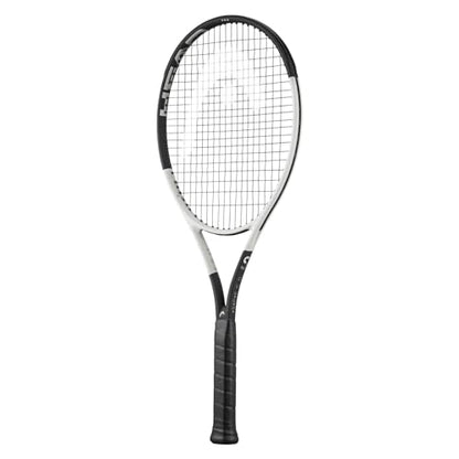 HEAD Auxetic Speed 2.0 Pro Tennis Racquet - Strung Mid Tension with Velocity 16 Gauge, 4 1/8" Grip