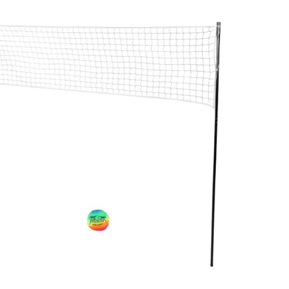Asixxsix Portable Volleyball Set, Instant Setup Outdoor Volleyball Net System, Complete Set with Weather Carry Bag for Beach Park Backyard Camping