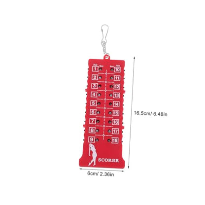 Golf Stroke Counter Bar Scoreboard Portable Golf Scorer Keeper with Weather-Resistant Abs Material for Easy Outdoor Score Tracking