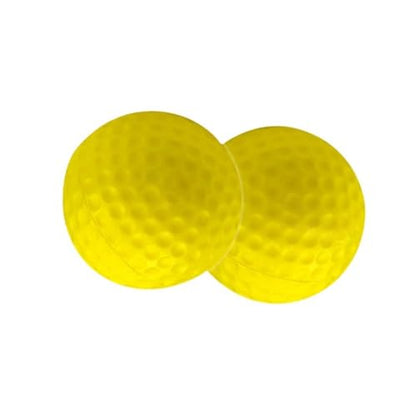 RiToEasysports Golf Balls, 16 Practice Training Golf Balls Set Trajectory with Mesh Bag for Indoor Outdoor Practice