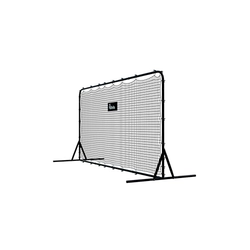 12x6 Steel Frame Soccer Rebounder Backstop Wall w/Carry Case. Perfect for Solo/Team Kickback Practice and Pass Training. Improve Touch/Passing & Ball Control Skills! US Owned