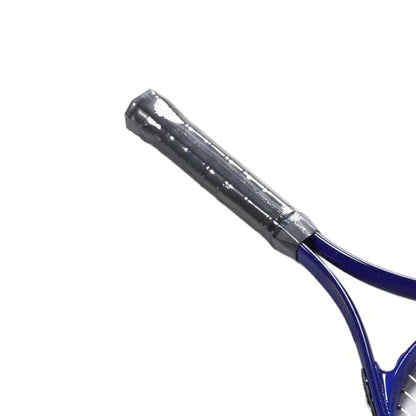 27 Inch Tennis Racket for Adults Teens, Aluminum Alloy Nylon Recreational Tennis Racquet with Comfort Grip and Racket Bag for Beginner Intermediate Players - color: Blue