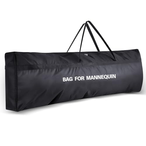 Carrying Bag for Mannequins Soccer Training Sports Equipment Bag Hold 5 Mannequins for Baseball Hockey Coaches Trainers Sports Teams, 74 x 20 x 6 Inches