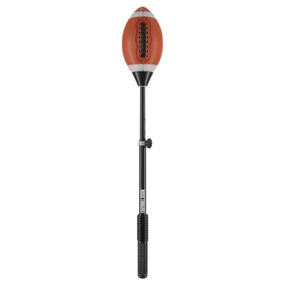 FOOTBALL STICK™ Youth Edition – Kicking & Punting Training Tool for All Ages - Improve Accuracy, Timing & Strenght - Real Leather Game Ball - Used by Professional, College, and High School Specialists
