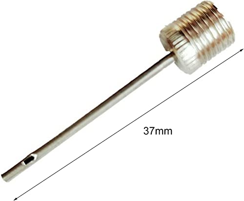 10Pcs Ball Pump Needles, 10pcs Inflating Air Pump Needles Stainless Steel Air Pump Inflator Needles for Basketball Football Volleyball Water Polo Rugby Exercise Sports Ball Balloon