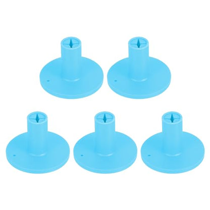 PATIKIL Rubber Golf Tees, Golf Rubber Tee Indoor Outdoor Practice Ball Holder for Driving Range Turf Mats - color: Blue