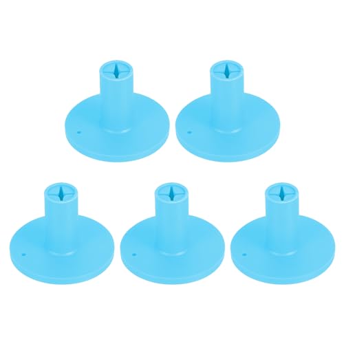 PATIKIL Rubber Golf Tees, Golf Rubber Tee Indoor Outdoor Practice Ball Holder for Driving Range Turf Mats - color: Blue