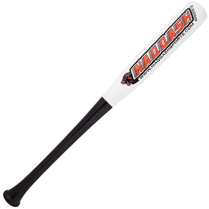 One Handed Trainer Baseball & Softball bat with Pro Maple Wood for Trainer in Size 24 inches/20 oz Barrel 2.25 Inches By Naqqash Sports
