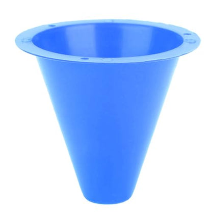 10-Pack Football Training Cones, Bracket Accessories, Obstacle Marking Set - color: Blue