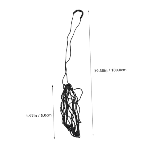 GALPADA Football Juggling Trainer Net Adjustable Soccer Training Equipment for Youth Black Football Kick Throw Practice Aid Easy Storage Portability