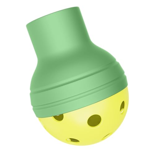 Great Call Athletics Pickleball Picker 2 Pack Ball Retriever Picker Upper Pickle Grabber Universal Suction Paddle Grip Carbon - color: Green