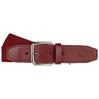 CHAMPRO Boys' Brute Baseball Belt - color: Cardinal