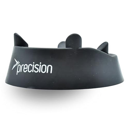 Precision Rugby Kicking Tee Durable Rubber, 4cm Height, Stable Platform for Accurate Kicks, Ideal for Club Pro Training and Matches, Black