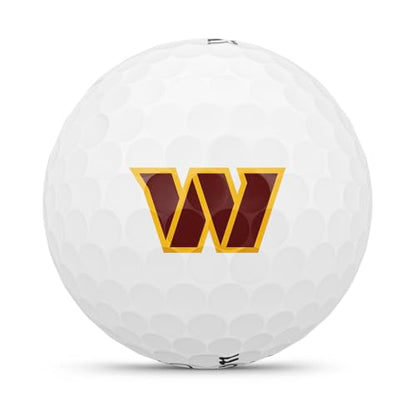 WILSON 2025 Duo Soft NFL Golf Ball - 12 Balls, White, Atlanta Falcons - color: Washington Commanders