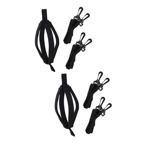 SUPVOX 2 Sets Volleyball Training Belt Volleyball Practice Equipment Vertical Jump Trainer Volleyball Exercise - color: Blackx2pcs, size: 87x1.3cmx2pcs