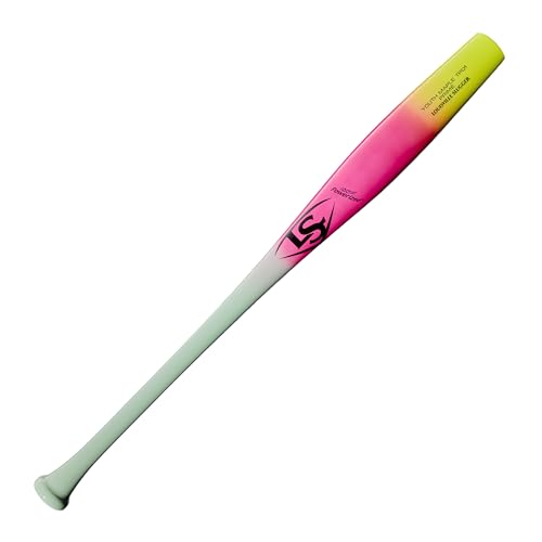 Louisville Slugger Youth Prime TPD1 Torpedo-Shaped Maple Wood Baseball Bats - (28", 29", 30", 31") - color: Neon Fade, size: 28"