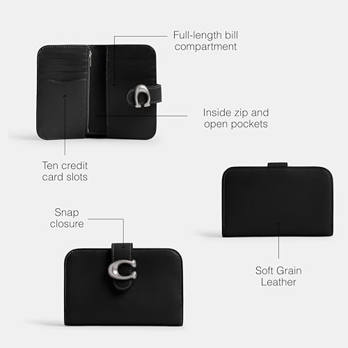 COACH Soft Grain Leather Tabby Wallet
