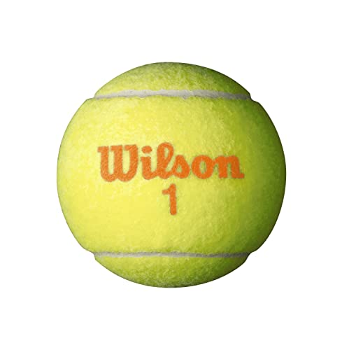 Wilson Starter Tennis Balls - 3 balls - style: Starter Orange, Ages 9-10
