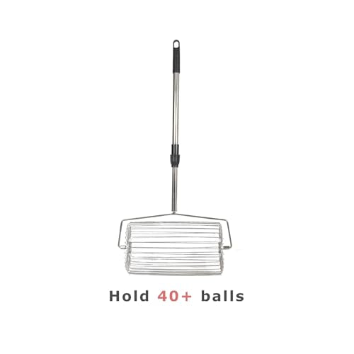 Portable Tennis Ball Picker Retractable Metal Tennis Ball Retriever Multifunction Ball Collector