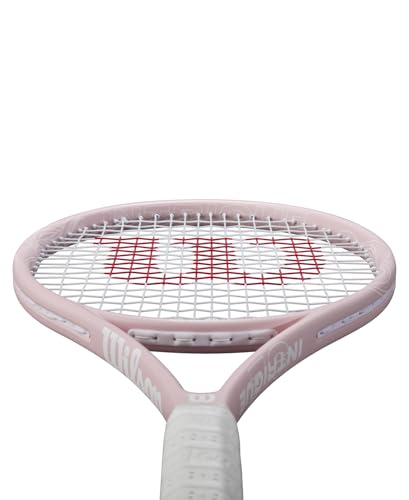 Wilson Intrigue SE 105 Adult Tennis Rackets - Strung with Sensation 16 Natural at Mid Range Tension