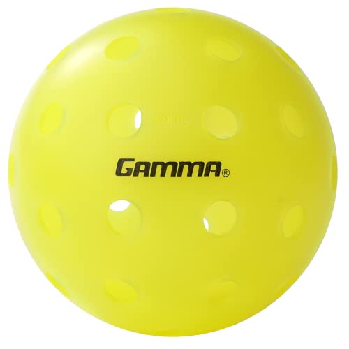 Gamma USAPA Approved Fiberglass Pickleball Paddle Set with 2 Paddles, 3 Outdoor Balls, & Sling Bag, Fusion React Pickleball Bundle, Red/Blue, Pickle-Ball Equipment - style: Fusion React Red and Blue
