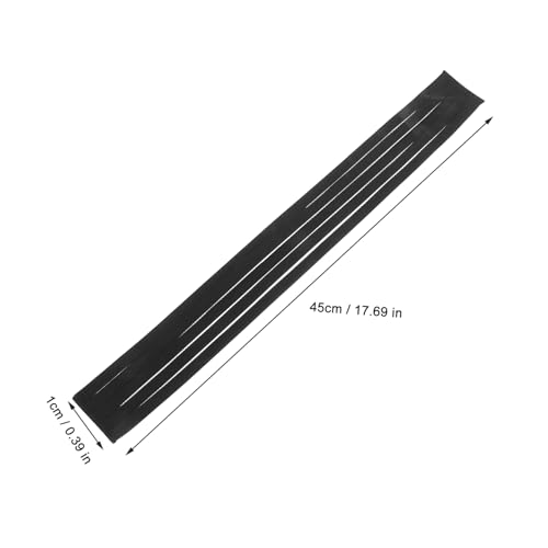 Happyyami 10pcs Self-Adhesive Table Tennis Racket Edge Tape Thickened -Collision Sponge Strip for Boy Girl Sports and Training for Edge