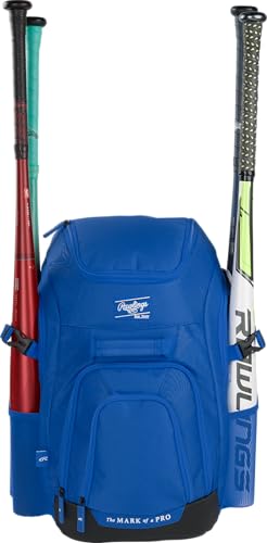 Rawlings | FRANCHISE 2.0 Player's Backpack | Baseball/Softball | Rec/Travel | Multiple Styles | Baseball/Softball - color: ROYAL