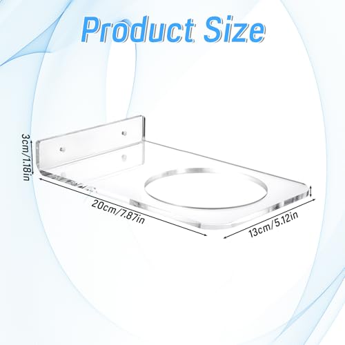 4 Pcs Basketball Holder Wall Mount, Acrylic Ball Display Rack Wall Mount Clear Sports Ball Storage Hanger for Football Soccer Volleyball Rugby