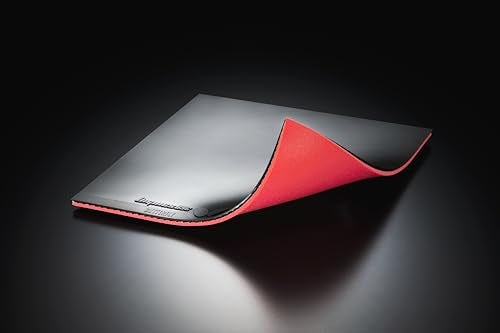 Butterfly Dignics 09C Table Tennis Rubber - 1.9 or 2.1 mm - Red or Black - 1 Inverted Table Tennis Rubber Sheet - Professional Table Tennis Rubber - Rubber of Choice for Timo Boll