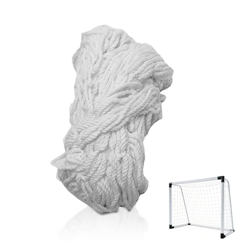 Soccer Net, Soccer Goal Replacement Net for 24x8ft, 12x6ft, 8x6ft and 6x4ft, Football Goal Post Netting, Adults and Youth Soccers Practice 5 Size Ball - size: 8X6FT