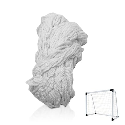 Soccer Net, Soccer Goal Replacement Net for 24x8ft, 12x6ft, 8x6ft and 6x4ft, Football Goal Post Netting, Adults and Youth Soccers Practice 5 Size Ball - size: 8X6FT