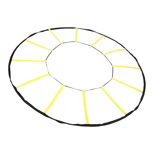 Premium Nylon Circular Training Ladder 12 Rungs Soccer Basketball Football Trainer for Athletes
