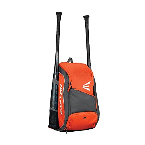Easton | GAME READY Backpack Equipment Bag | Adult | Baseball & Softball | Multiple Colors - color: Orange