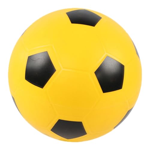 Silent Soccer Ball, Sponge Foam Footba ll,High Density Soft Quiet so ccers, No Noise Bouncing Ba ll Quiet Training for Home Practice, Home Training,Suitable for Boys and Girls,8.27in