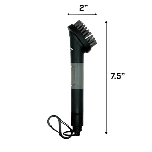 Callaway Golf H2GO Water Scrub Magnetic Club Brush - Quick-Release Magnetic Spray Club Brush for Your Golf Clubs