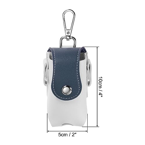 PATIKIL Golf Ball Waist Bag, Golf Ball Carry Pouch with Tee Holder, Buckle, Clip for Women Men Belt Golf Storage - color: Blue