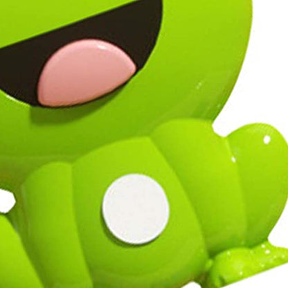 Table Tennis Trainer, Cute Kids Tennis Racquet Badminton Tennis Racket Sports Game Indoor Hanging Elastic Shaft Automatic Winding Educational Exercise for Kids Self Practice - size: Frog Style