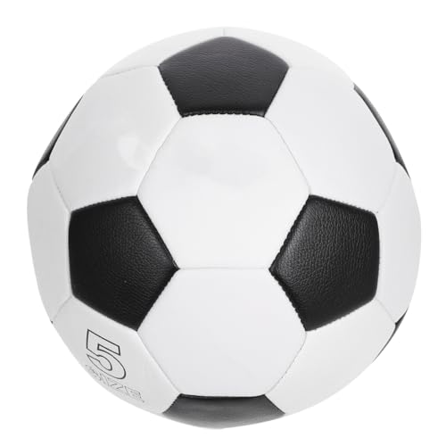 Size 5 Pu Soccer Ball for Outdoor Training and Practice, Machine-Stitched Football and Adults, Sturdy Sports Ball Suitable for School and Team Drills