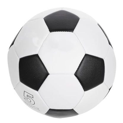 Size 5 Pu Soccer Ball for Outdoor Training and Practice, Machine-Stitched Football and Adults, Sturdy Sports Ball Suitable for School and Team Drills