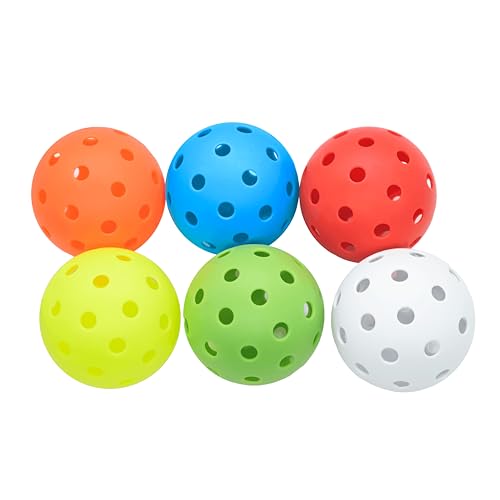 Bucket Game Golf Balls 6-Pack Replacement Yard Game Balls with Carry Bag