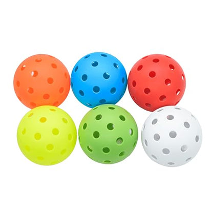 Bucket Game Golf Balls 6-Pack Replacement Yard Game Balls with Carry Bag