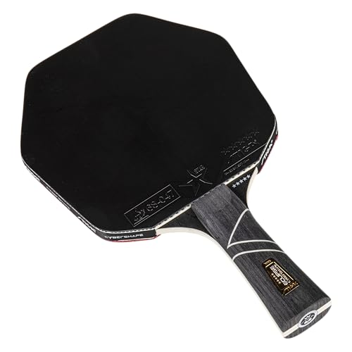 STIGA Cybershape Eclipse Ping Pong Paddle – Professional Performance Table Tennis Racket - Hexagon Shape Tournament-Quality Paddle for Spin, Speed, and Control