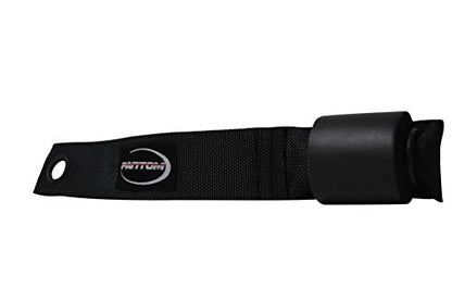 Fantom Throw Football Trainer - Improve Throwing & Catching/Practice Indoors & Practice Outdoors Mini, Pee-Wee, Junior, Youth, & Official - Throw & Catch The Perfect Pass - Made in USA - size: Youth (Junior High School - Ages 11+)